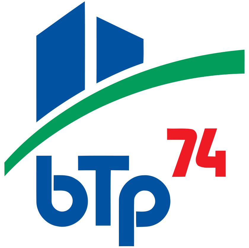 Logo de la fédération BTP 74